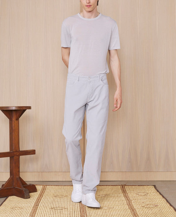 SS T-Shirt - Silver Gray - Men