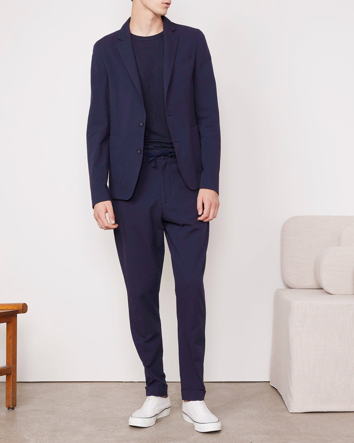 Veste Nehemiah - Bleu Marine - Homme