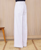 Chino Elia Pts Pgmt Dye Cotton Twill - White