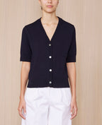 Pulls Aglae Pkt Italian Merino Wool - Dark Navy