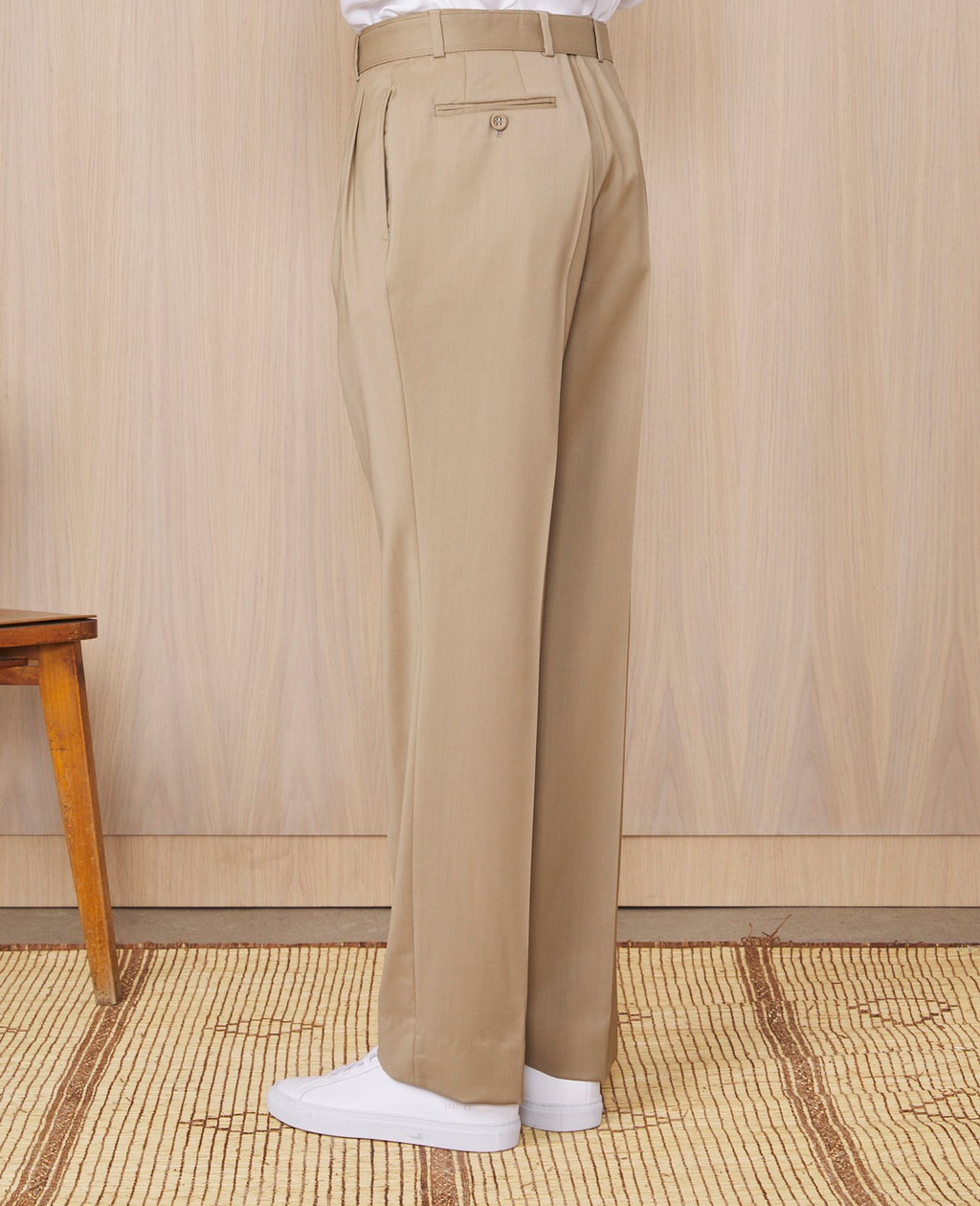 Tlg Pants Marilou Pts Itl Wo Super 110S - Camel