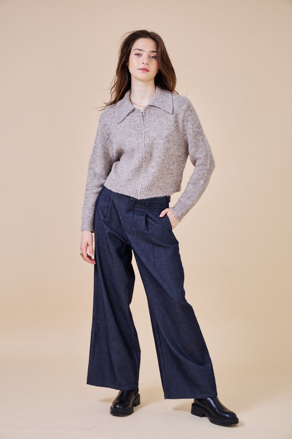 Sweter – Camel