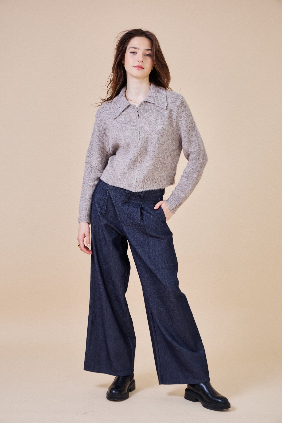 Sweter – Camel