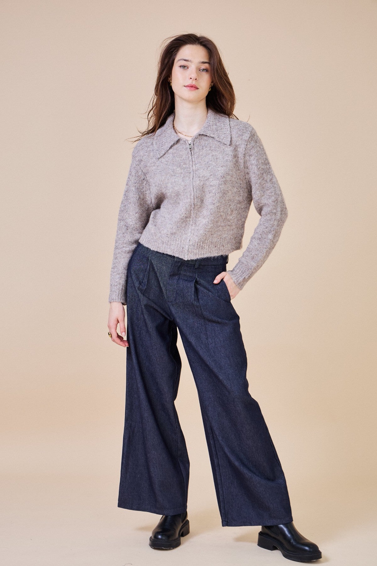 Sweter – Camel