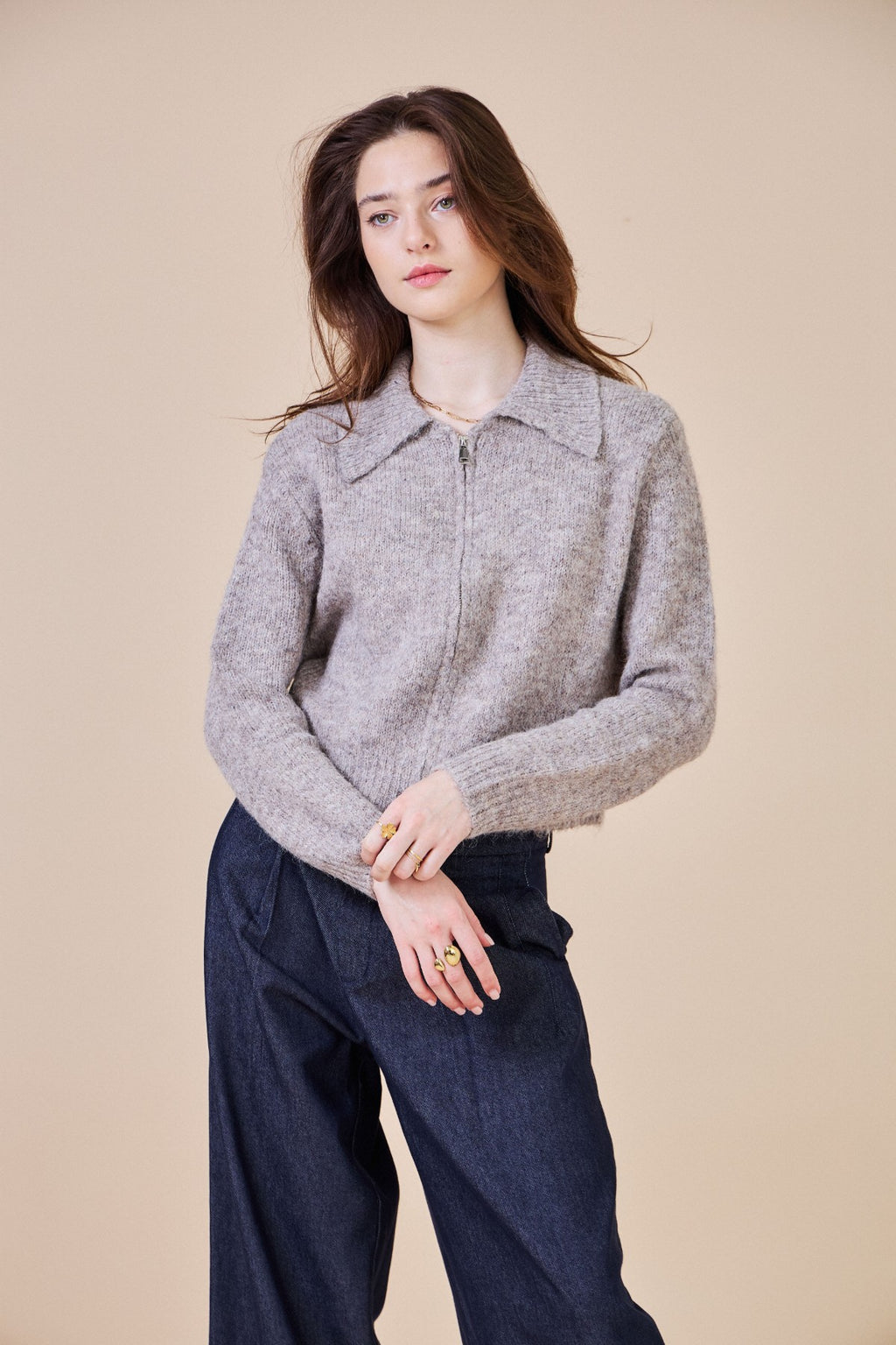 Sweter – Camel