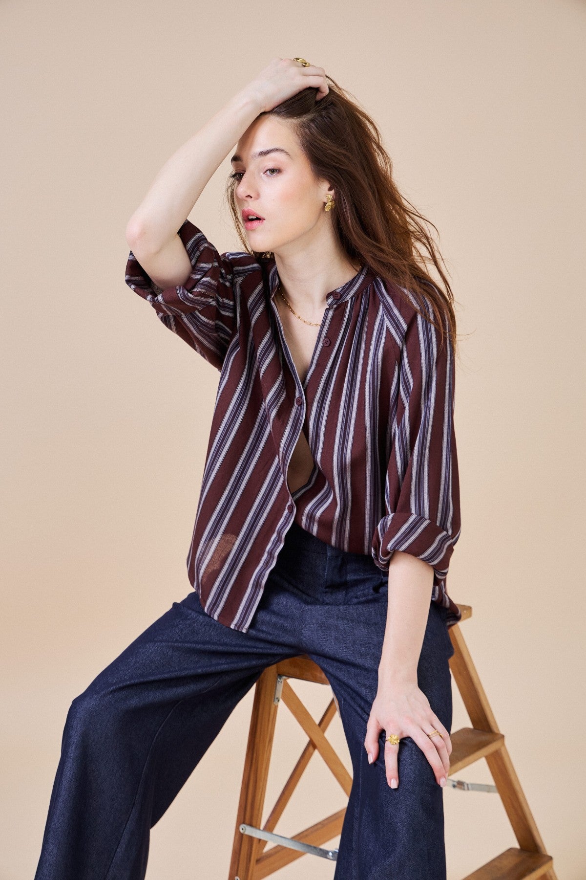 Top - Brown