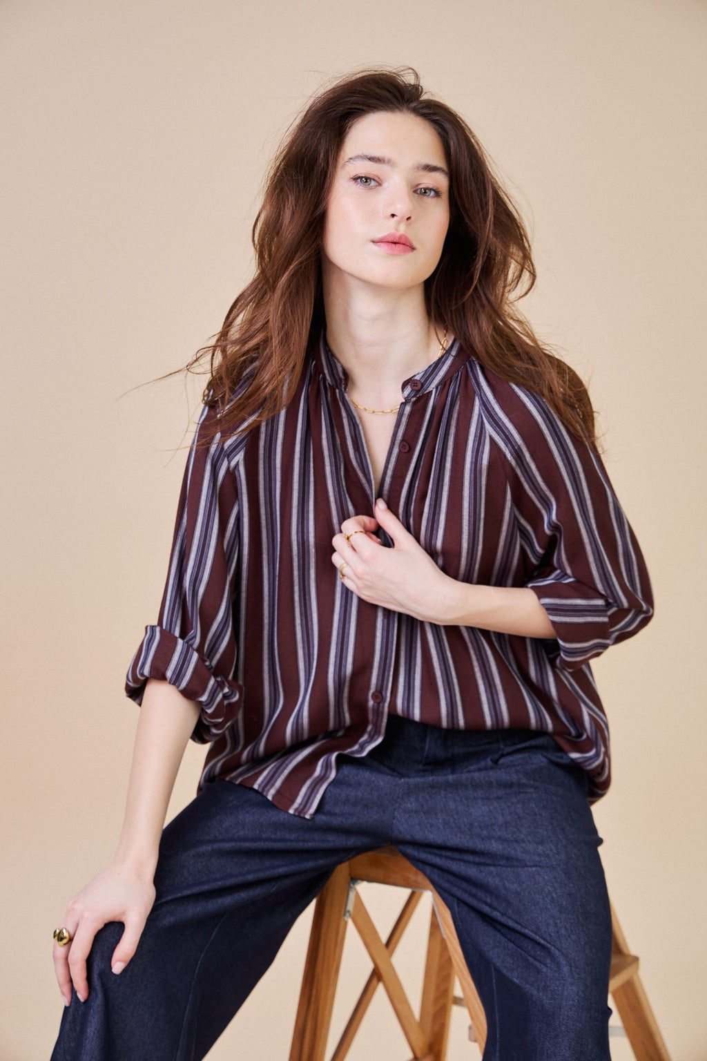 Top - Brown