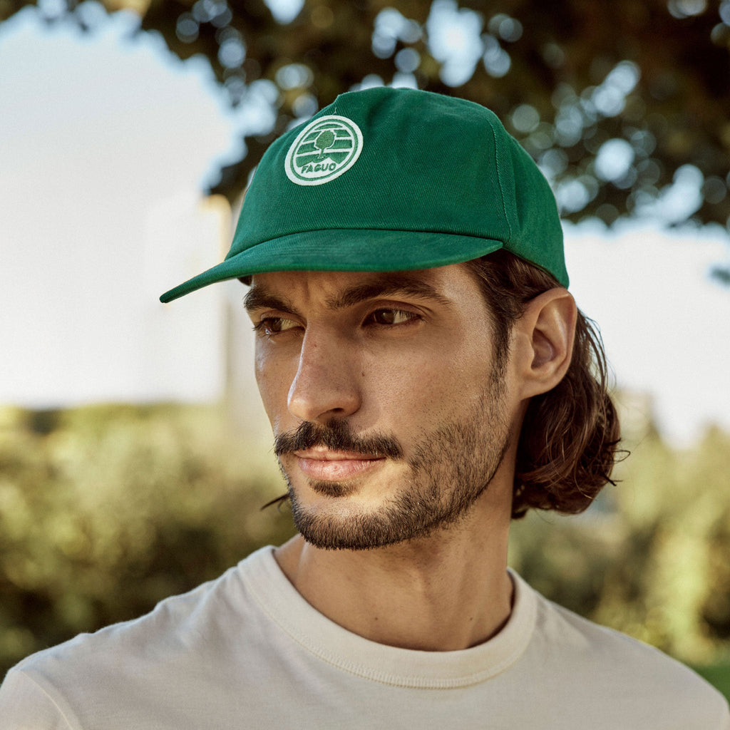 Casquette Verte Retro Cap - Homme