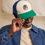 Casquette Vert & Bleu Marine Trucker Cap - Homme