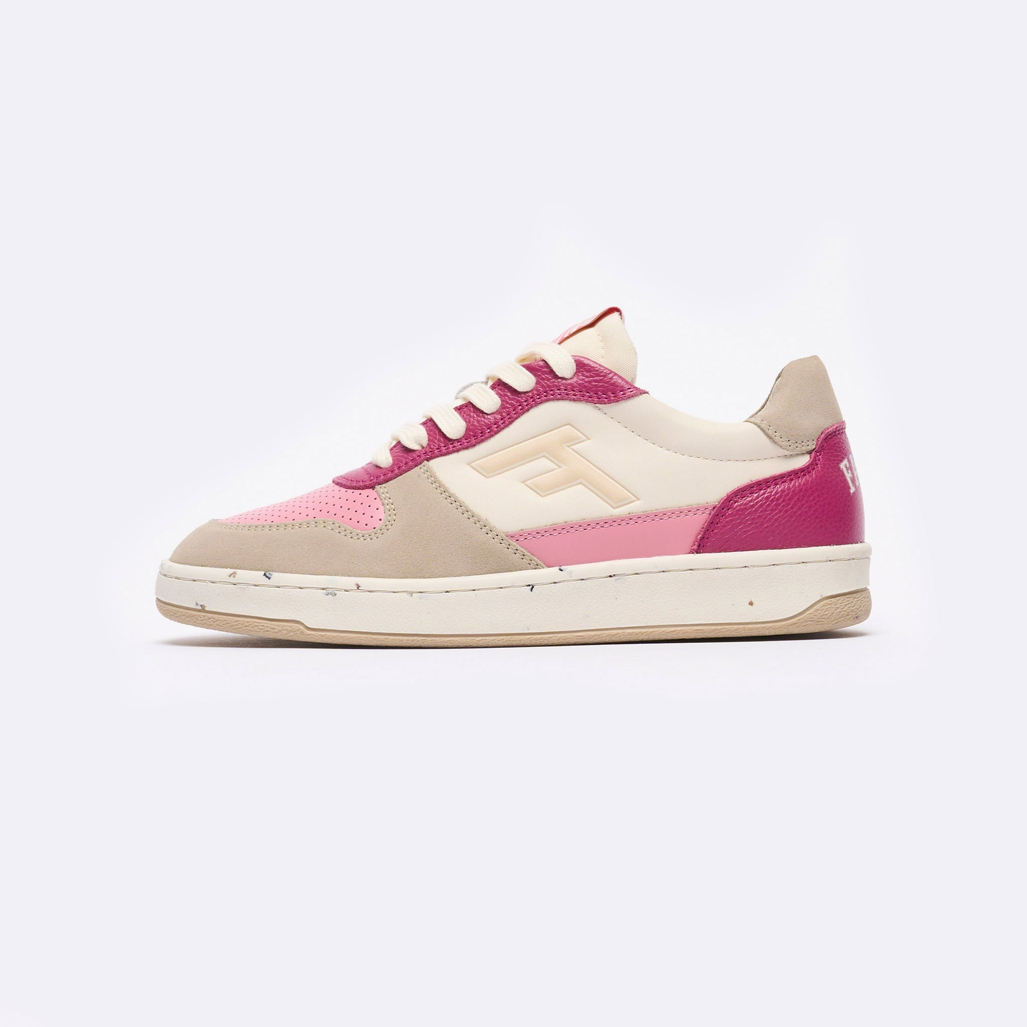 Zapatillas Bajas Crudas & Rosas Alder - Mujer