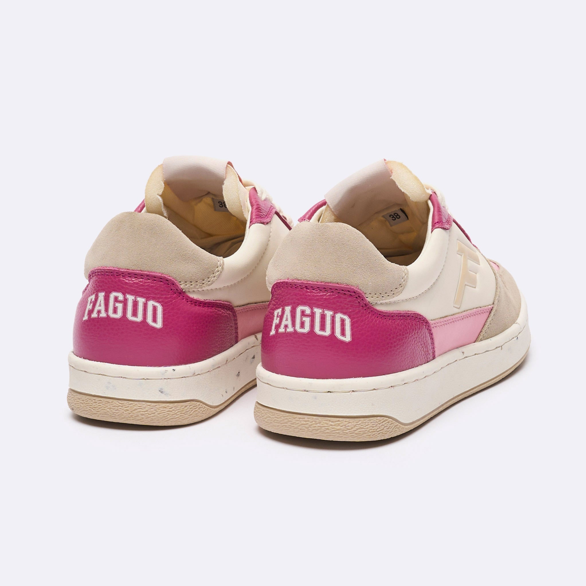 Zapatillas Bajas Crudas & Rosas Alder - Mujer