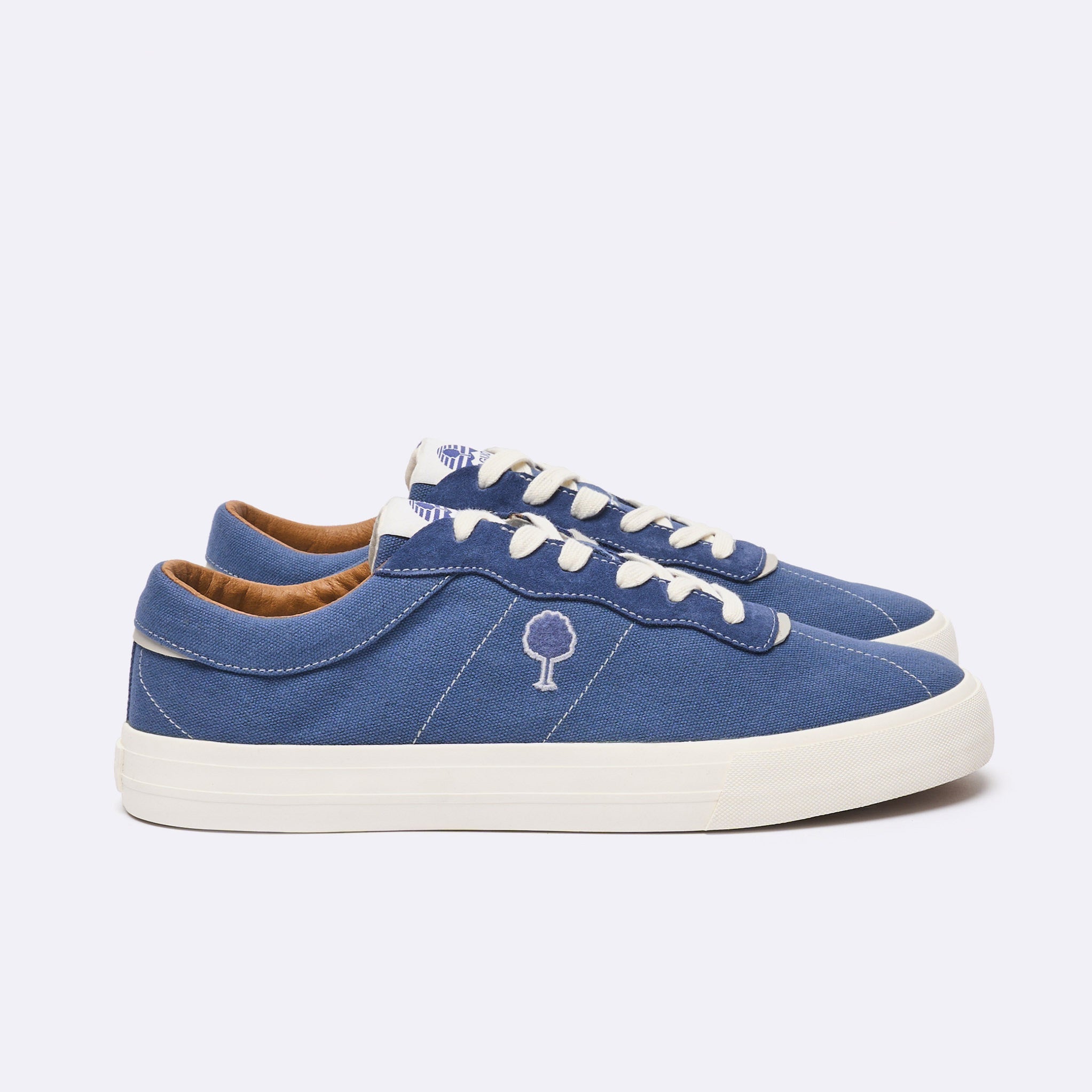 Blue Low-Top Tennis Trainers Nashi - Men