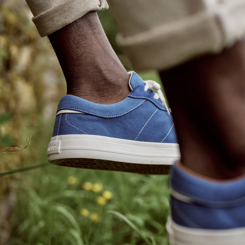 Blue Low-Top Tennis Trainers Nashi - Men