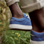 Blue Low-Top Tennis Trainers Nashi - Men