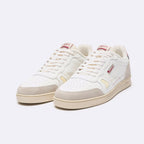 Zapatillas Bajas Blancas & Rojas Commute 1 - Hombre