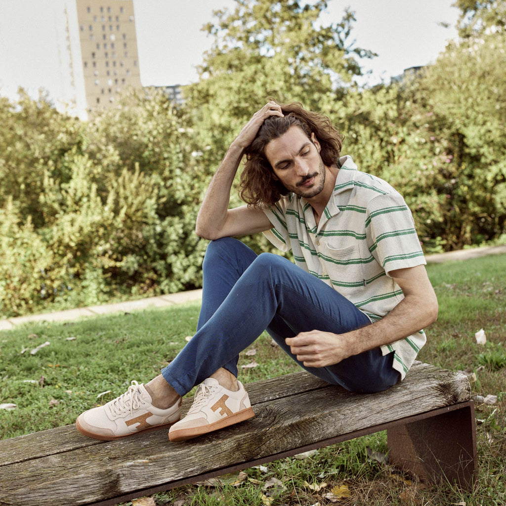 Baskets Cuir Hazel - Homme
