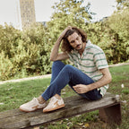 Baskets Cuir Hazel - Homme