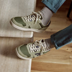 Baskets Basses Kaki Clair Palmer - Homme