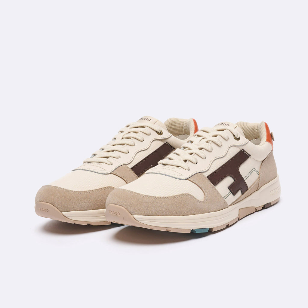 Running Crudo y Beige Oliva - Hombre
