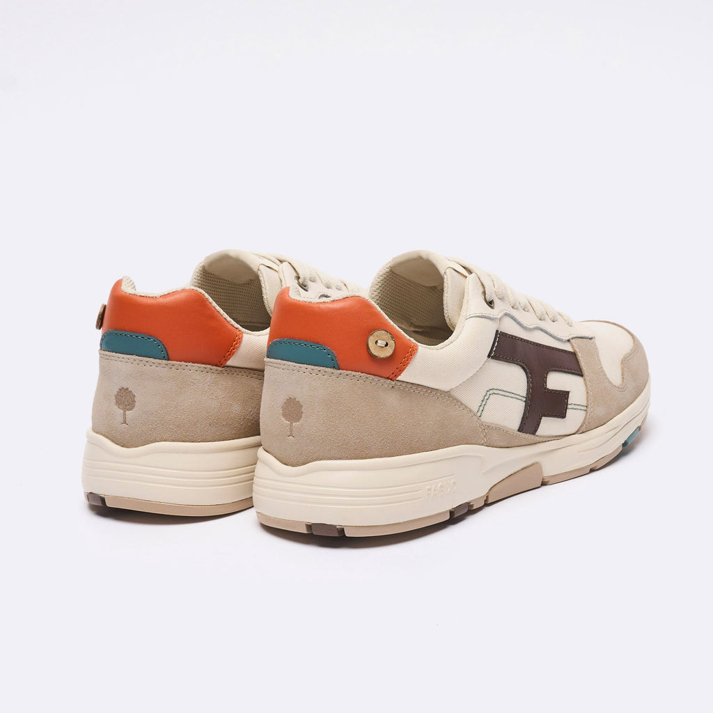 Running Crudo y Beige Oliva - Hombre