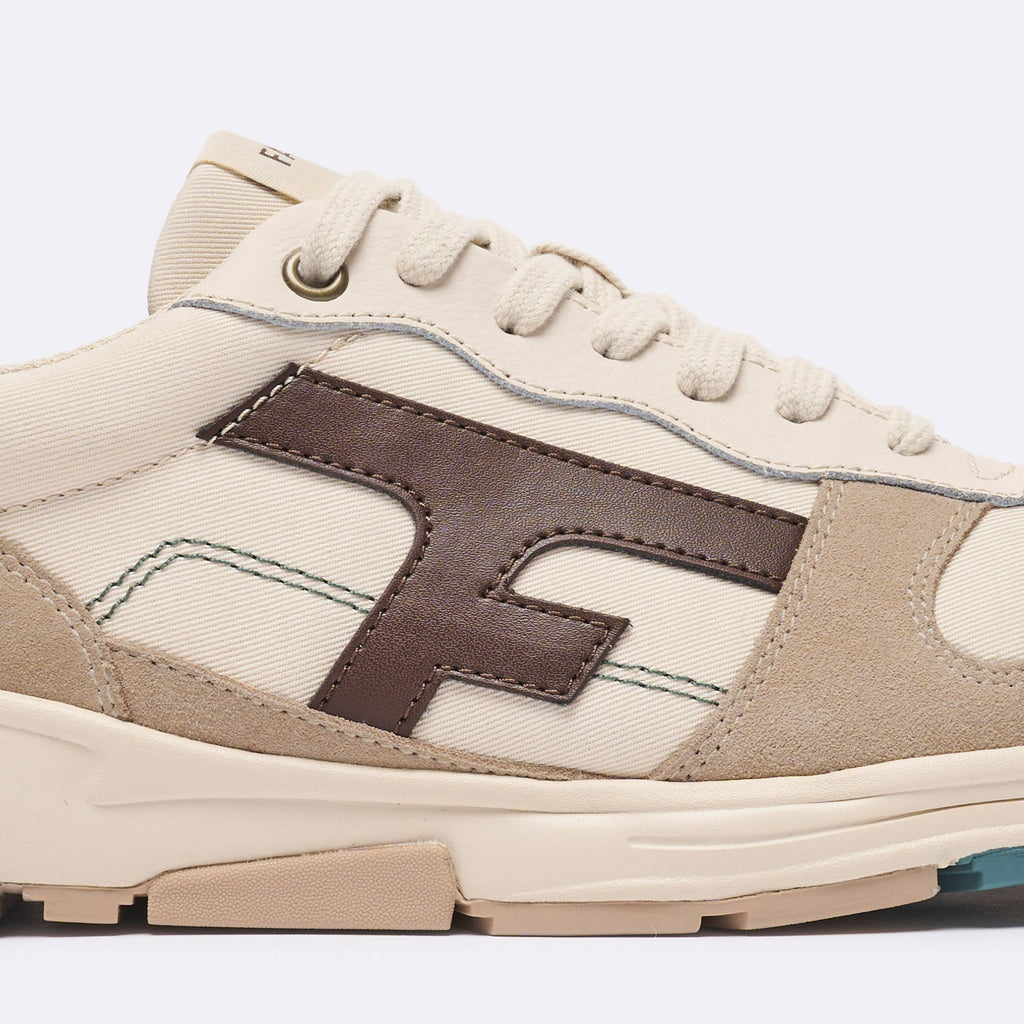 Running Crudo y Beige Oliva - Hombre
