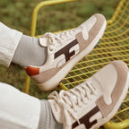 Running Crudo y Beige Oliva - Hombre