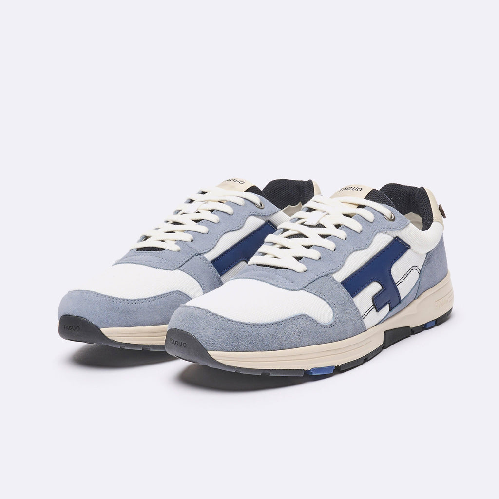 Running Blancas y Azules Olive - Hombre