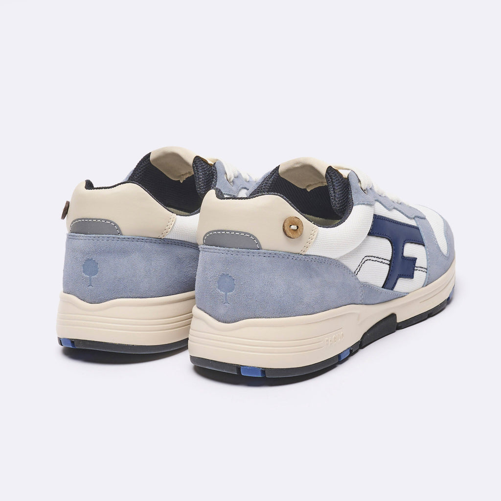 Running Blancas y Azules Olive - Hombre