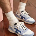 Running Blancas y Azules Olive - Hombre