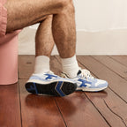 Running Blancas y Azules Olive - Hombre