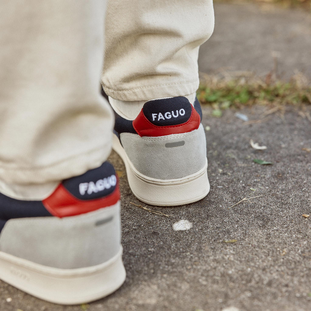 Baskets Basses Bleues & Grises Palmer - Homme