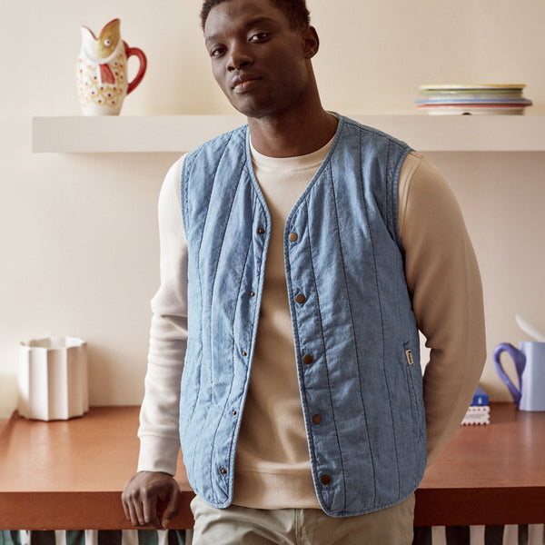 Light Denim Jacket Epinay - Men
