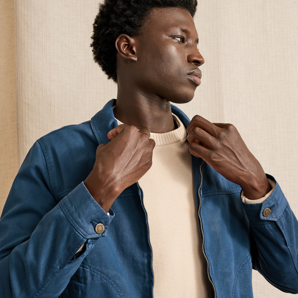Navy Blue Chaumont Jacket - Men
