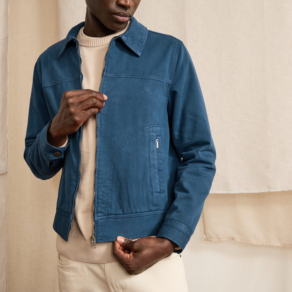 Navy Blue Chaumont Jacket - Men