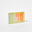 Mini juego Crystal Lucite 4 en 1 - Amarillo y naranja
