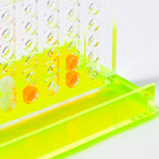 Mini juego Crystal Lucite 4 en 1 - Amarillo y naranja