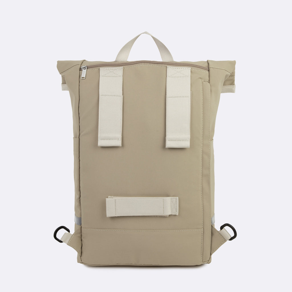 Beige Cycling Medium Backpack - Unisex