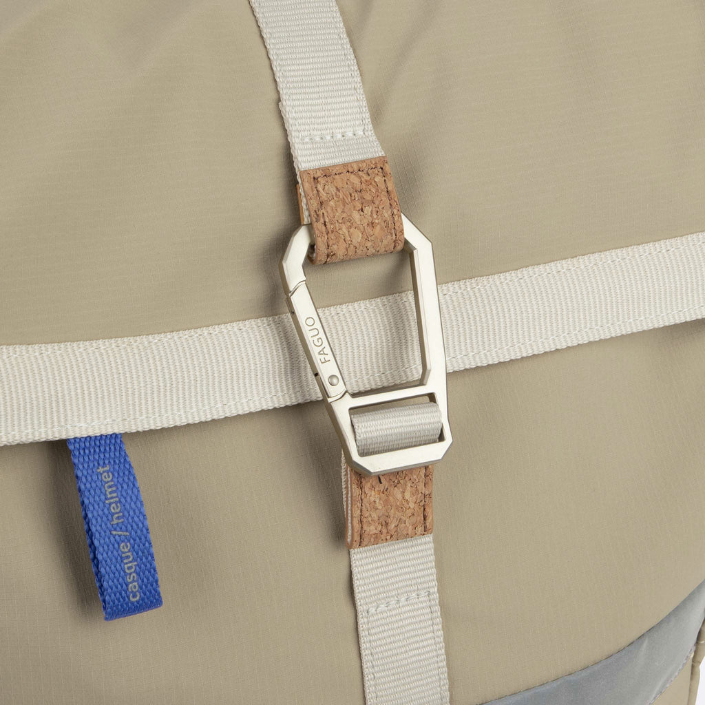 Beige Cycling Medium Backpack - Unisex