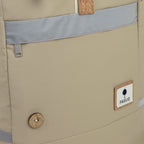 Beige Cycling Medium Backpack - Unisex