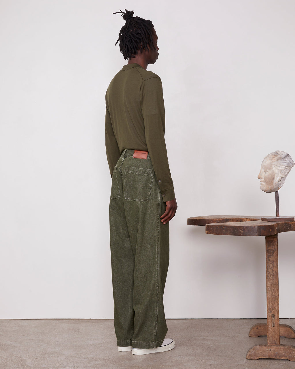 Nemir piece dye cotton denim 4