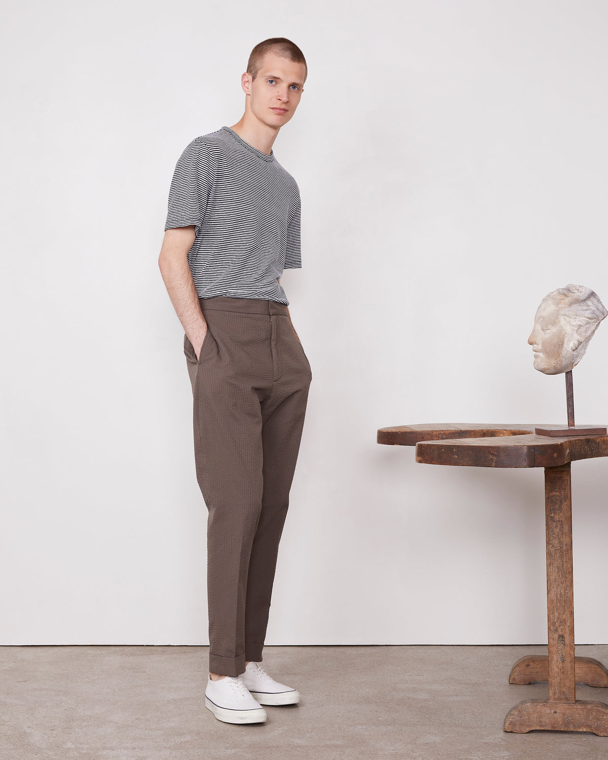 Joseph pts cotton seersucker 1