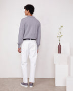 Pull Simone - Gris Chiné Moyen - Homme