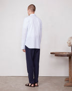 Chemise Giacomo - Blanc/Bleu Rêve - Homme
