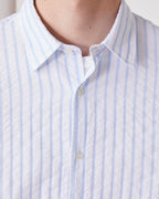 Chemise Giacomo - Blanc/Bleu Rêve - Homme