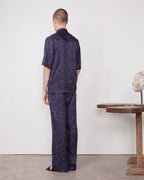 Chemise Eloi - Bleu Nuit/Blanc - Homme