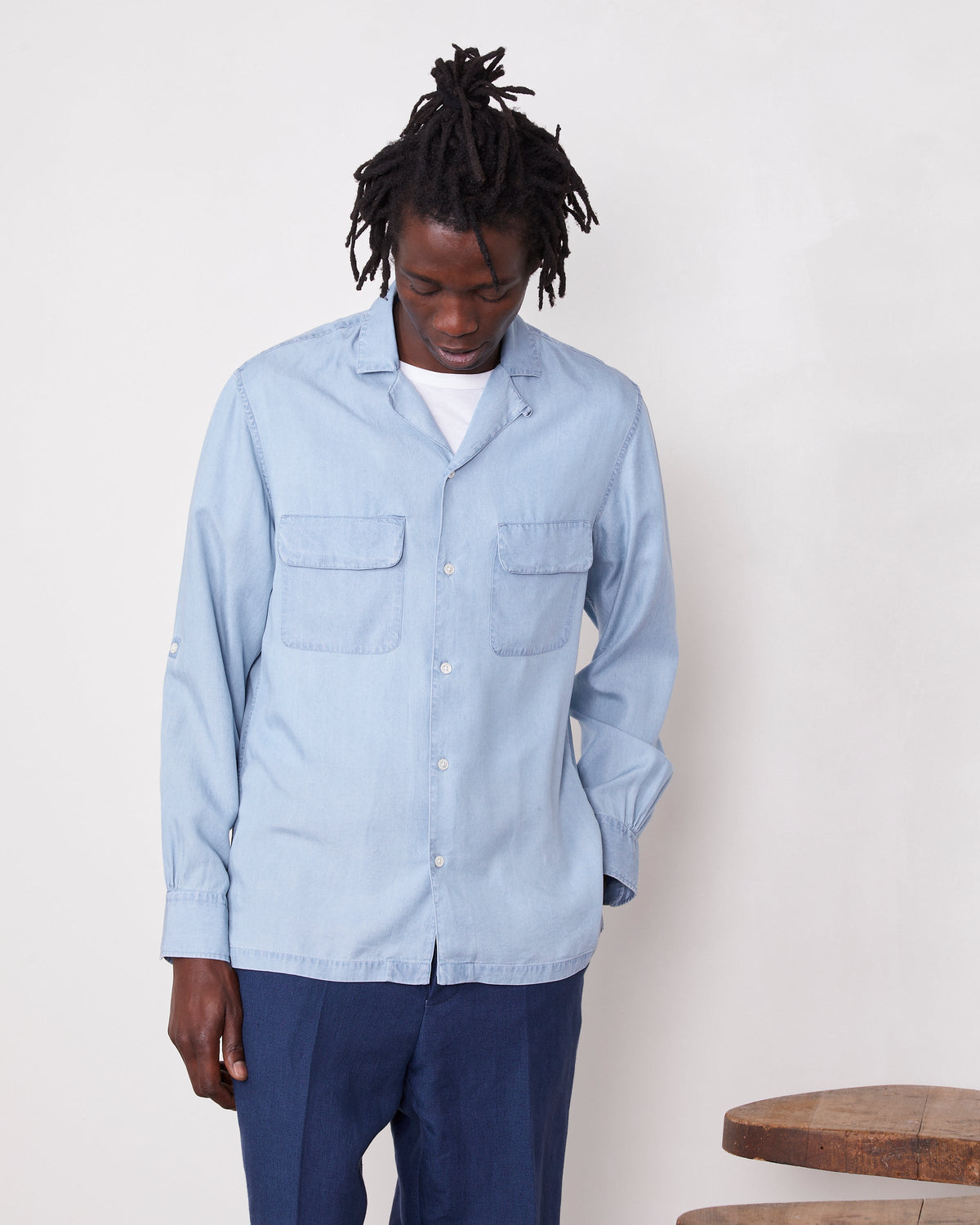 Leto shirt washed lyocell 2