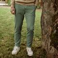 Olive Green Dreuille Trousers - Men