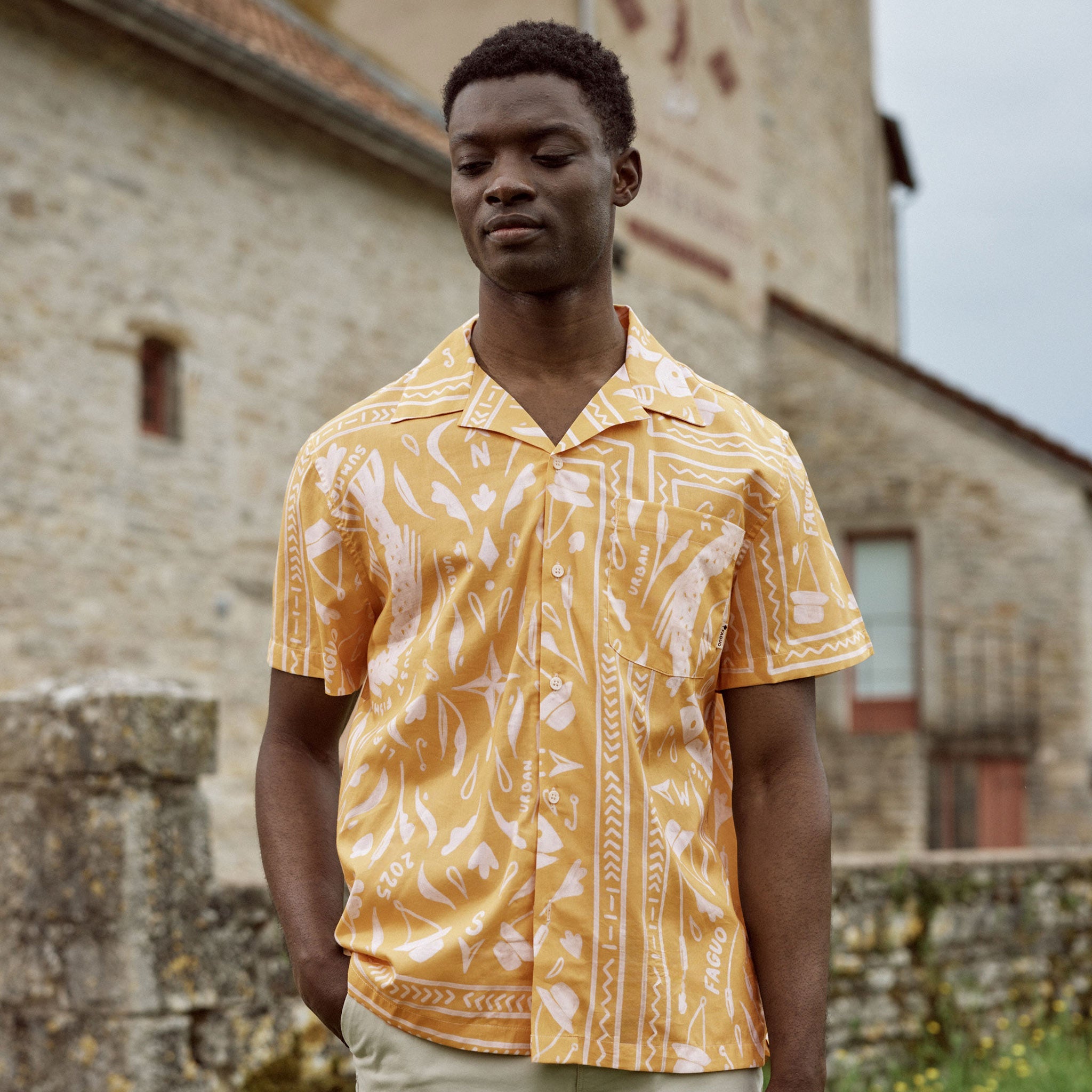 Chemise Ocre Paiolive - Homme