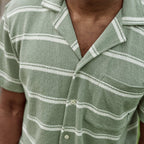 Khaki & Ecru Paiolive Shirt - Men