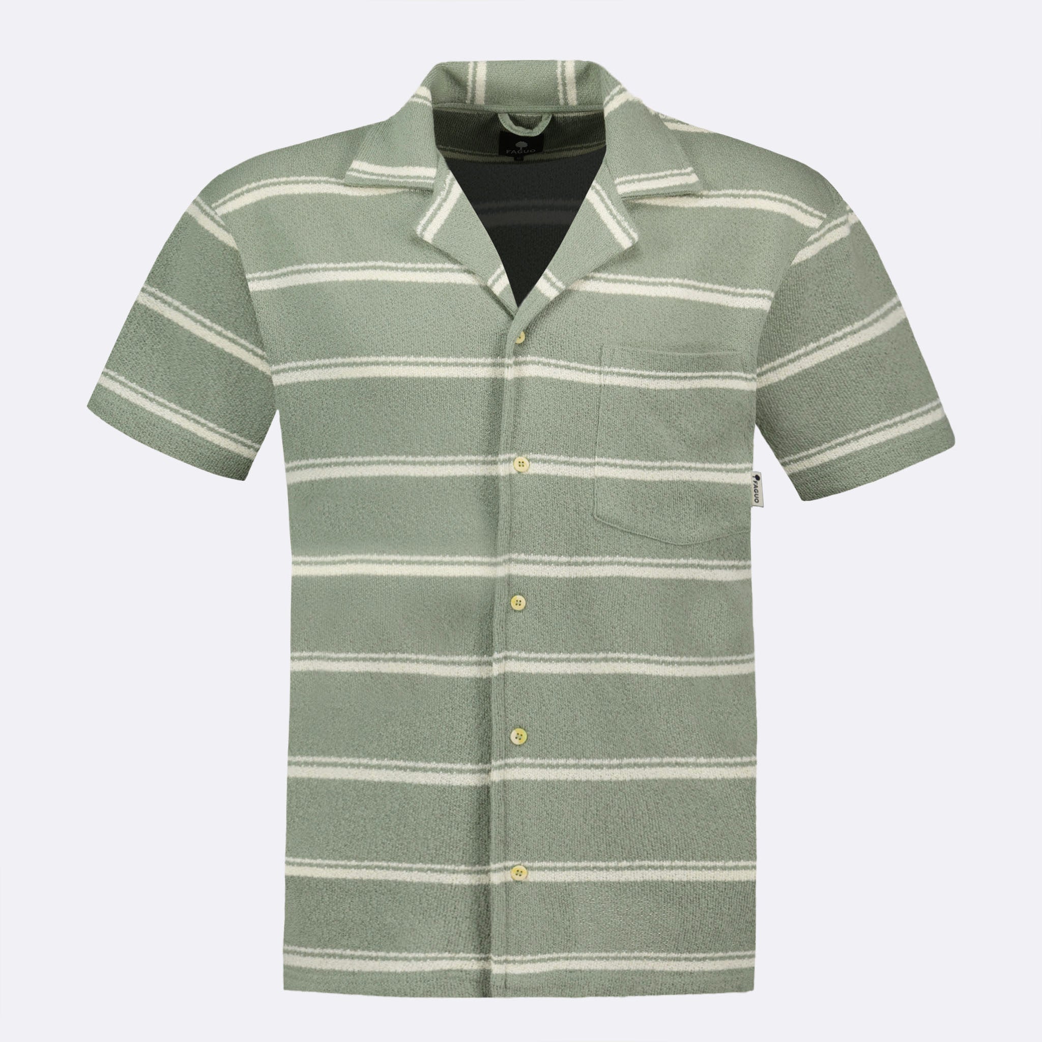 Khaki & Ecru Paiolive Shirt - Men